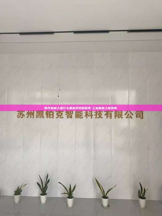 協作機器人是什么意思蘇州凱鉑克-工業機器人服務商