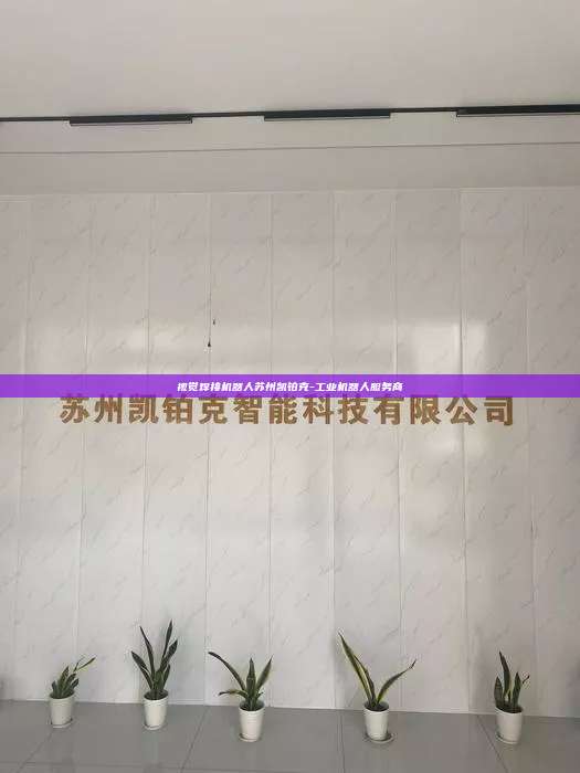 視覺焊接機器人蘇州凱鉑克-工業機器人服務商